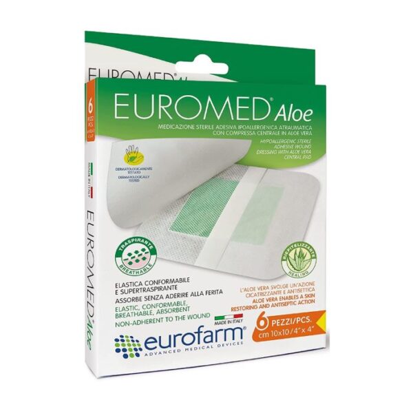 EUROMED ALOE 10 cm x 10 cm